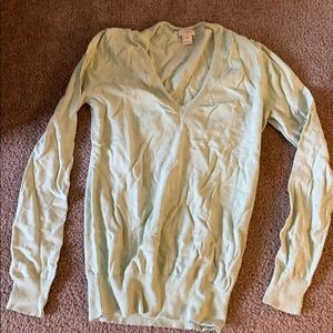 Mint green j. Crew sweater